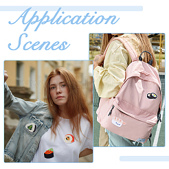 12 шт. 12 стиля полиэстеровые нитки для вышивки суши&nbsp;DIY-DC0003-87