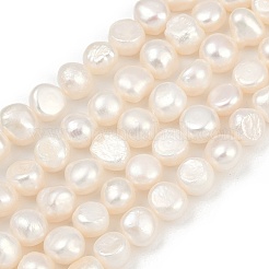 Нити из натурального культивированного пресноводного жемчуга&nbsp;PEAR-P064-20C-02A-01