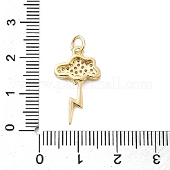 Латунные микро проложить кубического циркония подвески&nbsp;KK-D105-04G