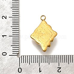 Синтетические бирюзовые подвески&nbsp;STAS-D310-03G-03