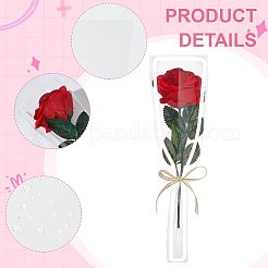 100 шт. трапециевидные пластиковые пакеты для букетов цветов из ОПП&nbsp;ABAG-AR0001-09B