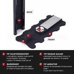 2 шт. 2-х стилистические насадки для бильярдных киев&nbsp;AJEW-OC0003-07