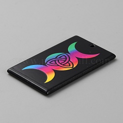 Печатные акриловые подвески OACR-WH0036-23F