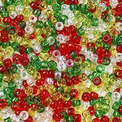 4 цвет 8/0 рождественских круглых бисерных бусин Miyuki&nbsp;SEED-X0058-14