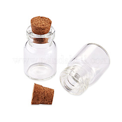 Мини милые маленькие стеклянные банки стеклянные бутылки&nbsp;AJEW-CW0001-01