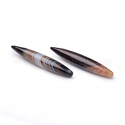 Натуральный полосатый агат / полосатые агатовые бусы&nbsp;G-L514-001A