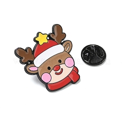 Рождественские эмалевые булавки JEWB-I050-01EB-04