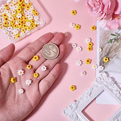 150шт 2 вида цветов ручной работы из стеклянных бусин Миллефиори&nbsp;LAMP-CA0001-14