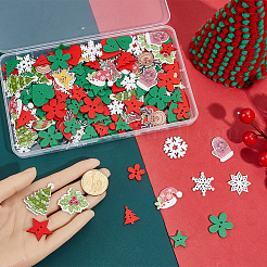 2 пакетик деревянных пуговиц с 2 отверстиями&nbsp;BUTT-SP0001-20