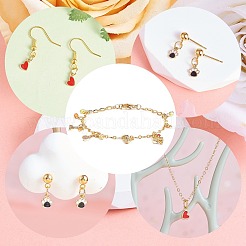 Кулоны с эмалью из латуни&nbsp;KK-SZ0005-63