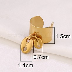 Регулируемые манжеты из нержавеющей стали 304 с открытыми кольцами для кофейных зерен&nbsp;FS-WGEB754-02