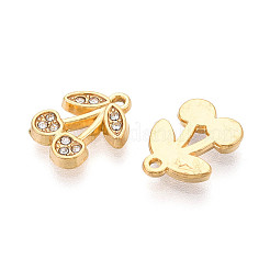 Подвески из нержавеющей стали 304 со стразами&nbsp;STAS-N110-47G