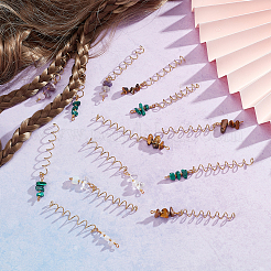 6 набор из 5 стилей: натуральный тигровый глаз&nbsp;FIND-NB0002-61