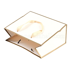 Прямоугольные бумажные пакеты с веревочными ручками&nbsp;CARB-L011-02B-01