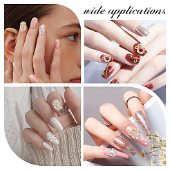 40 шт. 2-цветный рождественский венок из сплава со стразами-кабошонами&nbsp;MRMJ-CA0001-49