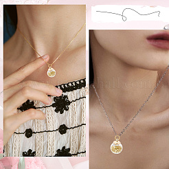 120 шт. 6 стиля латунные бусины-шайбы для подвески&nbsp;DIY-SP0004-25LG