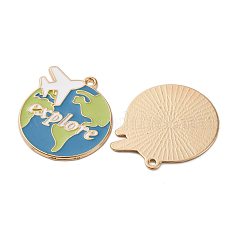 Подвески из эмали и сплава&nbsp;LS-ENAM-V002-03KCG