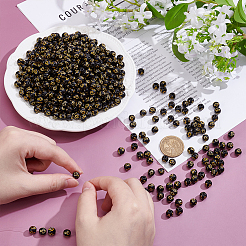 600 шт. Покрытие акриловыми бусинами&nbsp;PACR-UN0001-01B