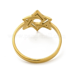 Ионное покрытие (ip) 201 кольца из нержавеющей стали&nbsp;RJEW-G278-38G