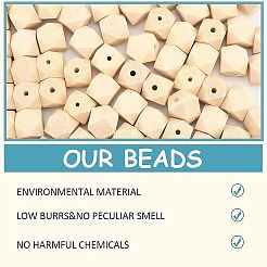 Незаконченные деревянные бусы&nbsp;WOOD-PH0009-35