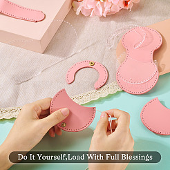 Набор для самостоятельного изготовления кожаного мини-кошелька для монет&nbsp;DIY-TA0004-90D