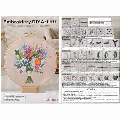 Набор для вышивки букета своими руками&nbsp;LS-DIY-O021-15A