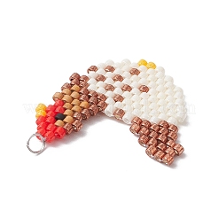 Подвески из стеклянного бисера ручной работы&nbsp;PALLOY-MZ00748-01