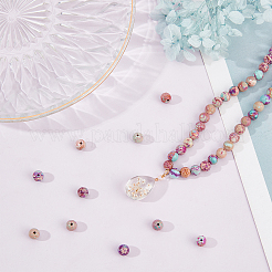 1 нити бусин из натуральной императорской яшмы&nbsp;G-BBC0001-04A-01