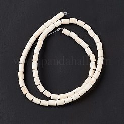 Синтетических нитей бирюзовые бусы&nbsp;X-TURQ-G120-4x6mm-12