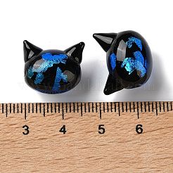 Handmade стеклянные бусины фольги&nbsp;LAMP-D005-01B