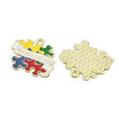 Подвески из эмали и сплава&nbsp;FIND-I067-01G-02