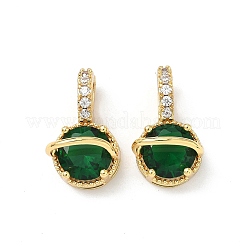 Латунные микро проложить кубического циркония подвески&nbsp;KK-Z139-04G