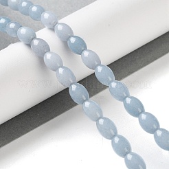 Бусины из натурального белого нефрита&nbsp;G-I369-B18-01D