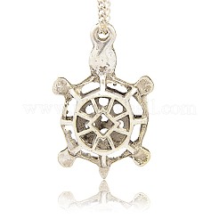 Тибетский стиль сплава животных полые подвески&nbsp;PALLOY-J154-76AS