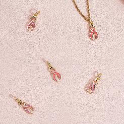 8шт 2 стиля латунные эмалевые подвески&nbsp;KK-BBC0020-37