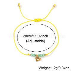 Браслеты из латуни с подвесками в виде рыбок&nbsp;BX9952