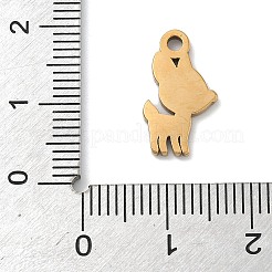 Подвески из нержавеющей стали 304 с эмалью&nbsp;LS-STAS-G374-01G-04