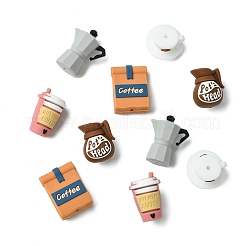 10шт 5 стиля силиконовые бусины&nbsp;SIL-CJ0003-13