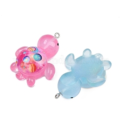 Прозрачные смоляные подвески&nbsp;RESI-I341-01P