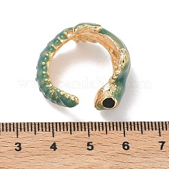 Латунные манжеты с открытыми кольцами&nbsp;RJEW-C157-02KCG