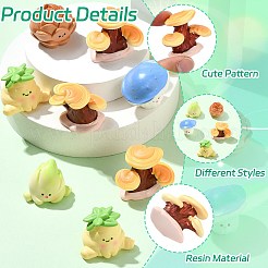 20шт 5 стиля мини имитация смолы&nbsp;RESI-CJ0004-74