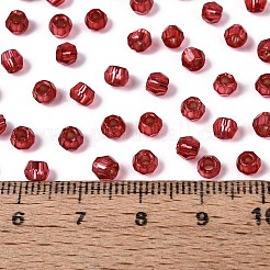 Серебряные подкладке стекло бисер&nbsp;SEED-T007-18A-14