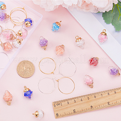 Набор украшений для бокала вина своими руками&nbsp;GLAA-SC0001-86