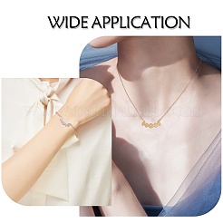 20 шт. 2-х цветные подвески-соединители из нержавеющей стали 304&nbsp;STAS-SZ0003-12