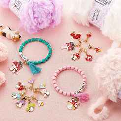 Кулон из сплава эмали&nbsp;HJEW-SW00022-01