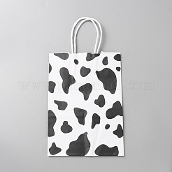 Прямоугольные бумажные подарочные пакеты с принтом животных&nbsp;ABAG-TAC0006-42A