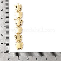 Латунные микро проложить кубического циркония большие кулоны&nbsp;LS-KK-C164-01E-G