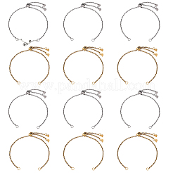 Изготовление браслета-цепочки Rolo из нержавеющей стали 304 (10 шт.)&nbsp;AJEW-YW00004-02