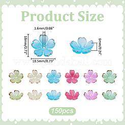 3 пакетик акриловых колпачков для бусин&nbsp;DIY-ME0001-91