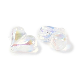 Прозрачные акриловые бусины с УФ-покрытием&nbsp;OACR-S145-07A